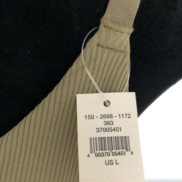 New Aerie Offline Intimates Crossback Green Sports Bra Size Large Supportive‎ - Picture 4 of 8